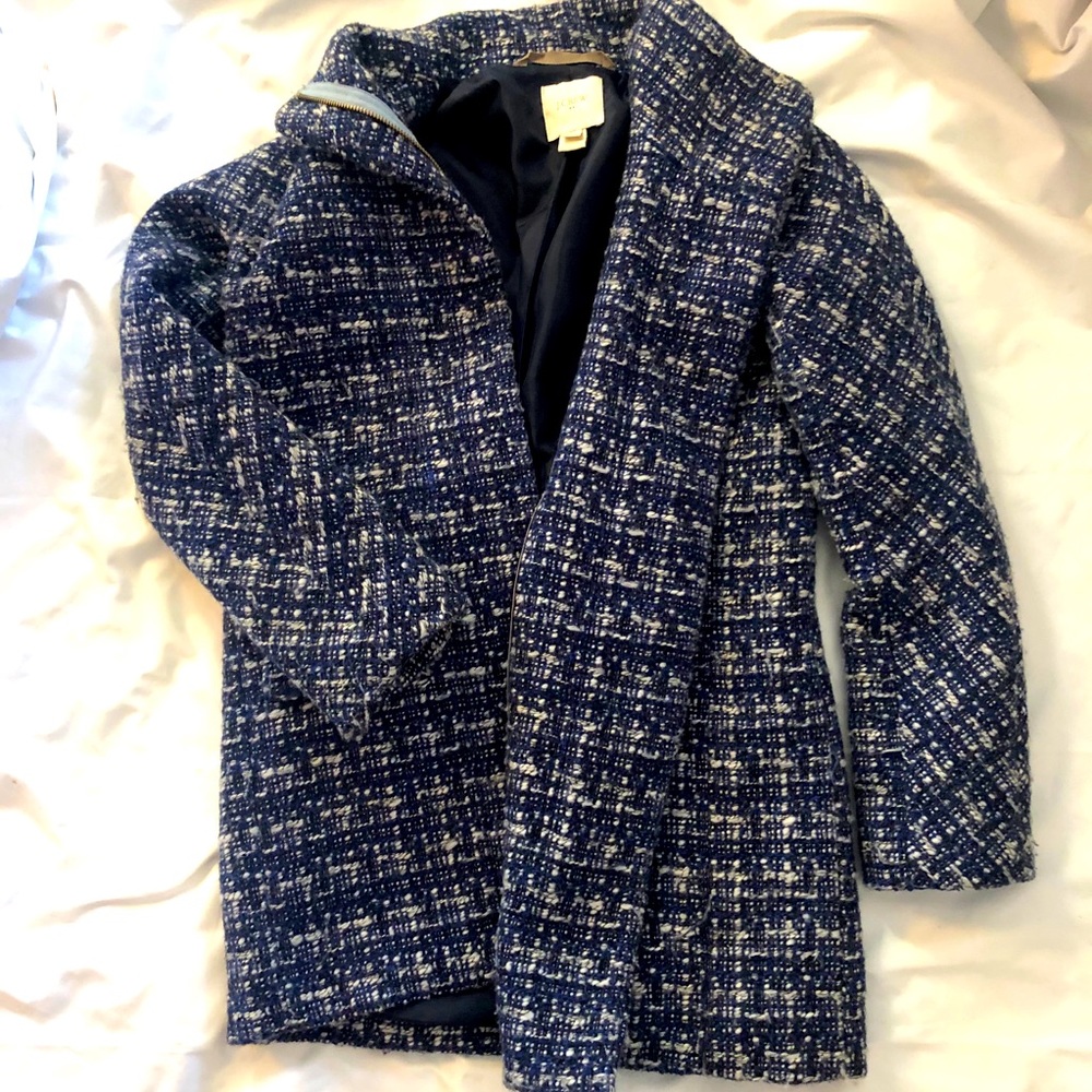 J. Crew Tweed Jacket Size Petite 00